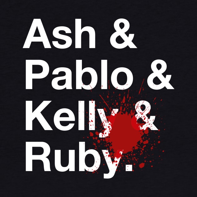 Ash & Pablo & Kelly & Ruby by ikado